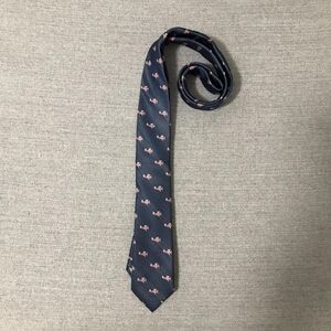 Wembley 60s-inspired pink airplane-print tie